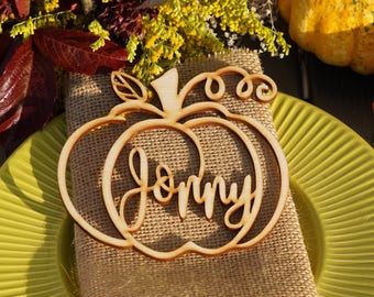 Thanksgiving table decor thanksgiving decorations ideas thanksgiving place cards pumpkin place cards Thanksgiving Table Settings