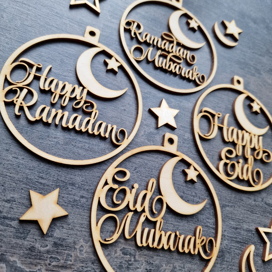 Eid Decor Ramadan Tree Decor Ramadan Ornaments Ramadam Eid Custom Wood ...