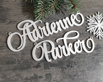 Etiquetas personalizadas para medias navideñas Etiquetas personalizadas para medias navideñas Etiquetas para regalos de Navidad Etiquetas navideñas Etiquetas para regalos Etiquetas con nombres y adornos