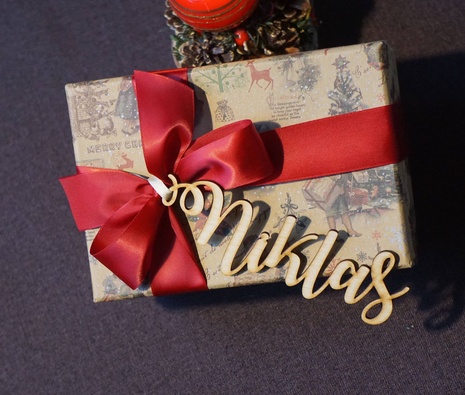 Gift Tags Personalized Custom Gift Tags Laser Cut Name CUSTOM Etsy