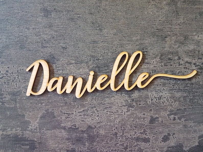 Place cards Wedding place cards Custom Laser Cut Names Place Setting Sign Dinner Party Place Card Wedding Escort Card Party Decoration image 8