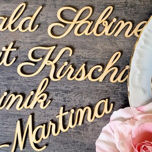 Wood Place cards Wedding place cards Custom Laser Cut Names Place Setting Sign Dinner Party Place Card Wedding Escort Card Party Decoration