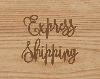 WORLDWIDE - UPGRADE to Express shipping in 2 - 4 working days, Small package