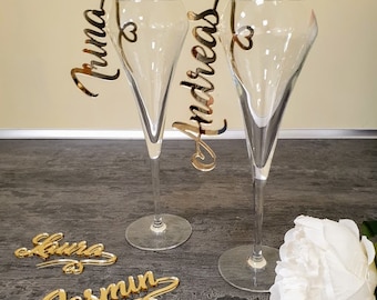 custom wine charm baby shower decorations 10-50 pcs Personalized glass tag from wood for celebrations Christmas table seating bridal