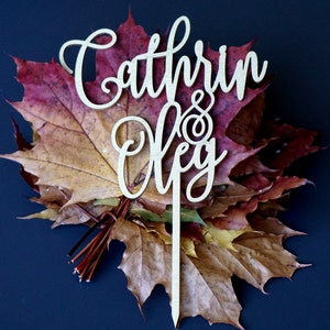 golden painted cake topper laser cut wedding signs custom cake topper couple Cake Topper groom bride cake topper custom names cake topper
