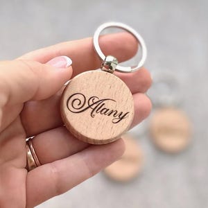 Custom keyring wooden keyring Custom New house keyring Personalized Keyring Laser Engraved Keyring Personalized Keyring Couples keyring