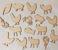 Meal choice stickers Meal Place marks Wedding food choice marks wood meal choice place cards Custom meal choice shape meal choice indicator product logo