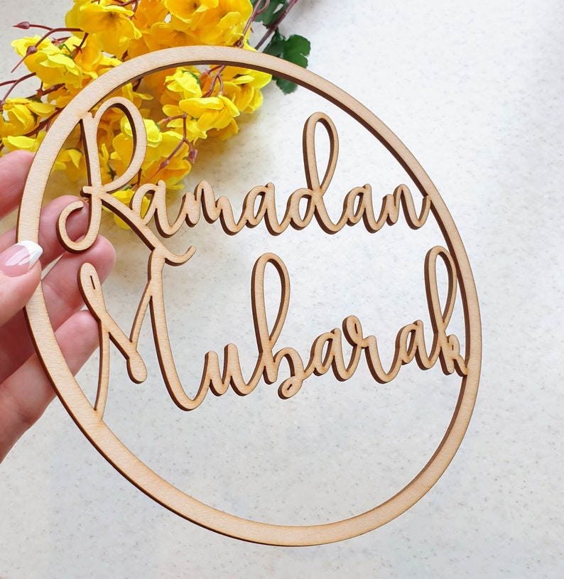 Ramadan door wreaths Ramadan decorations Muslim decorations Islamic decor Ramadan wreath Ramadan home decor Ramadan door sign Eid Ramadan image 5