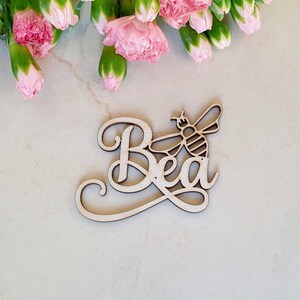 Segnaposto con simbolo dell'ape segnaposto in legno segnaposto bambini segnaposto personalizzati Segnaposto matrimonio ape legno Taglio laser Nomi Segnaposto Segni