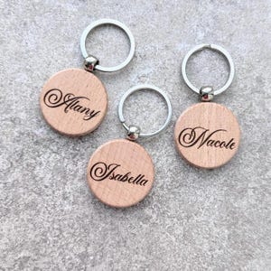 Custom keyring wooden keyring Custom New house keyring Personalized Keyring Laser Engraved Keyring Personalized Keyring Couples keyring