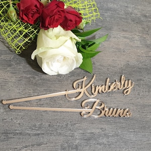 100 Drink stirrers baby shower drink stirrers wedding drink stirrers BabyLima BabyPreston FamilySoprano ALL the SAME TEXT