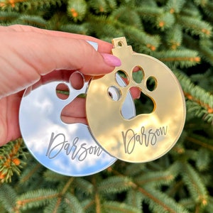 Dog Christmas ornaments personalized dog Christmas stocking tags dog Christmas gift tags cat Christmas ornament CAT Christmas stocking tags