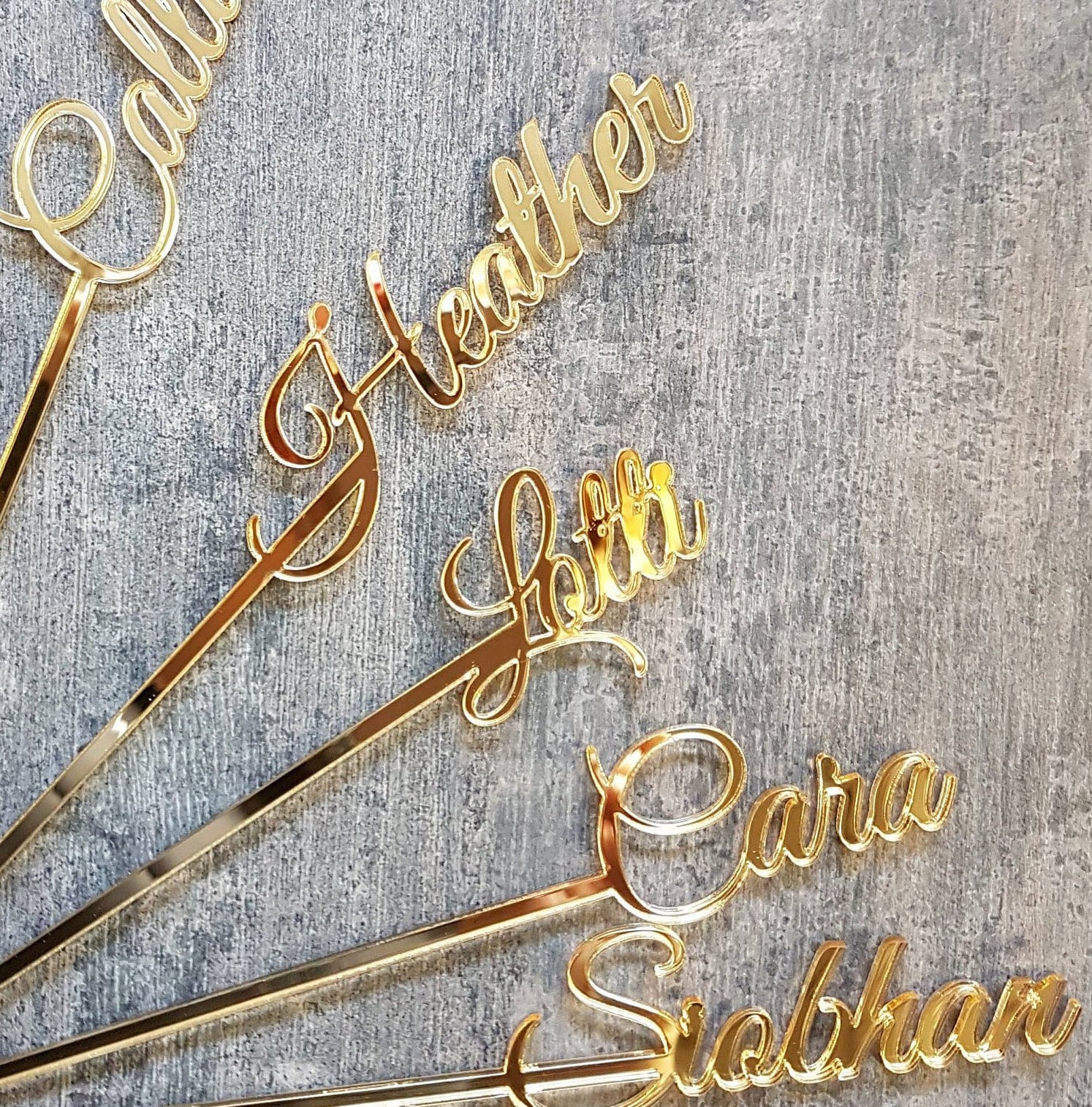30 Drink stirrers gold Drink wedding stirrers Personalized Etsy