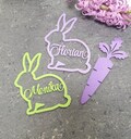 Easter basket tag Custom Easter Place cards Easter Bunny Settings Easter Gift tags Easter Eggs Easter Bunny Easter decor Easter picnic decor product logo