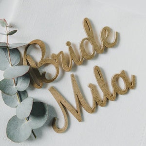 Rustic place cards, Rustic wedding Name signs, Rustic gold Place cards, Rustic Party