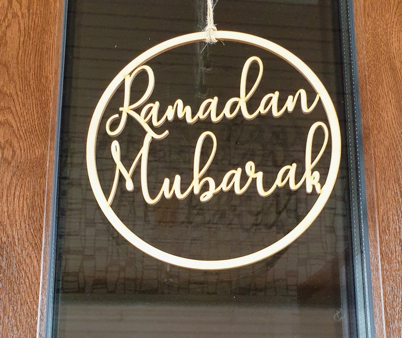 Ramadan door wreaths Ramadan decorations Muslim decorations Islamic decor Ramadan wreath Ramadan home decor Ramadan door sign Eid Ramadan image 9