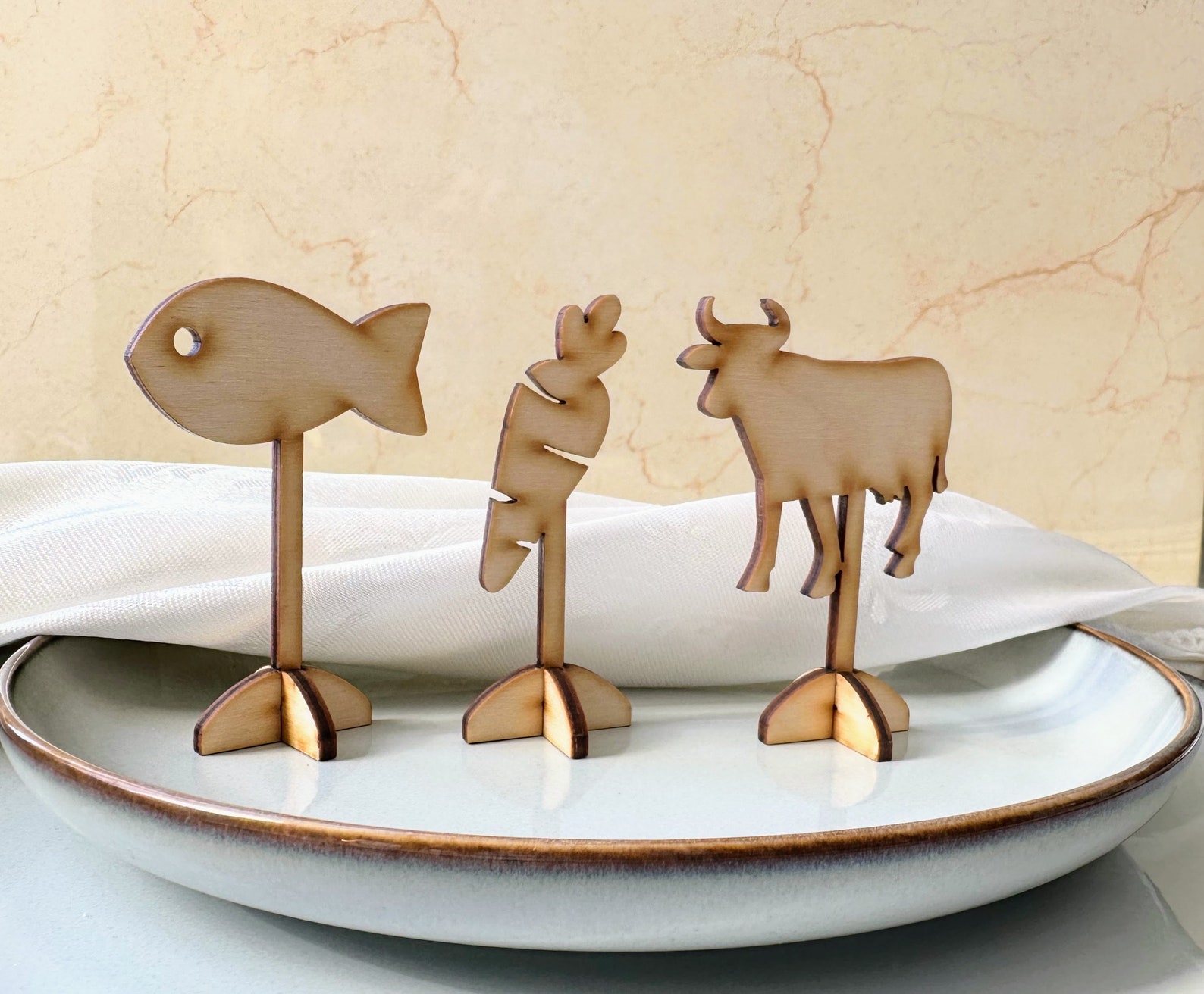 Meal Indicator Examples Meal Indicator for Wedding Place Cards With Meal Choice Marks Meal ...