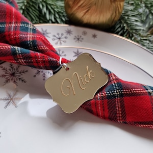 Goldene Spiegel Tags Weihnachten Tags Thanksgiving Serviettendekor Thanksgiving Tischkarten Weihnachten Tischdekor Laserschnitt Tags Hochzeit Tischkarte