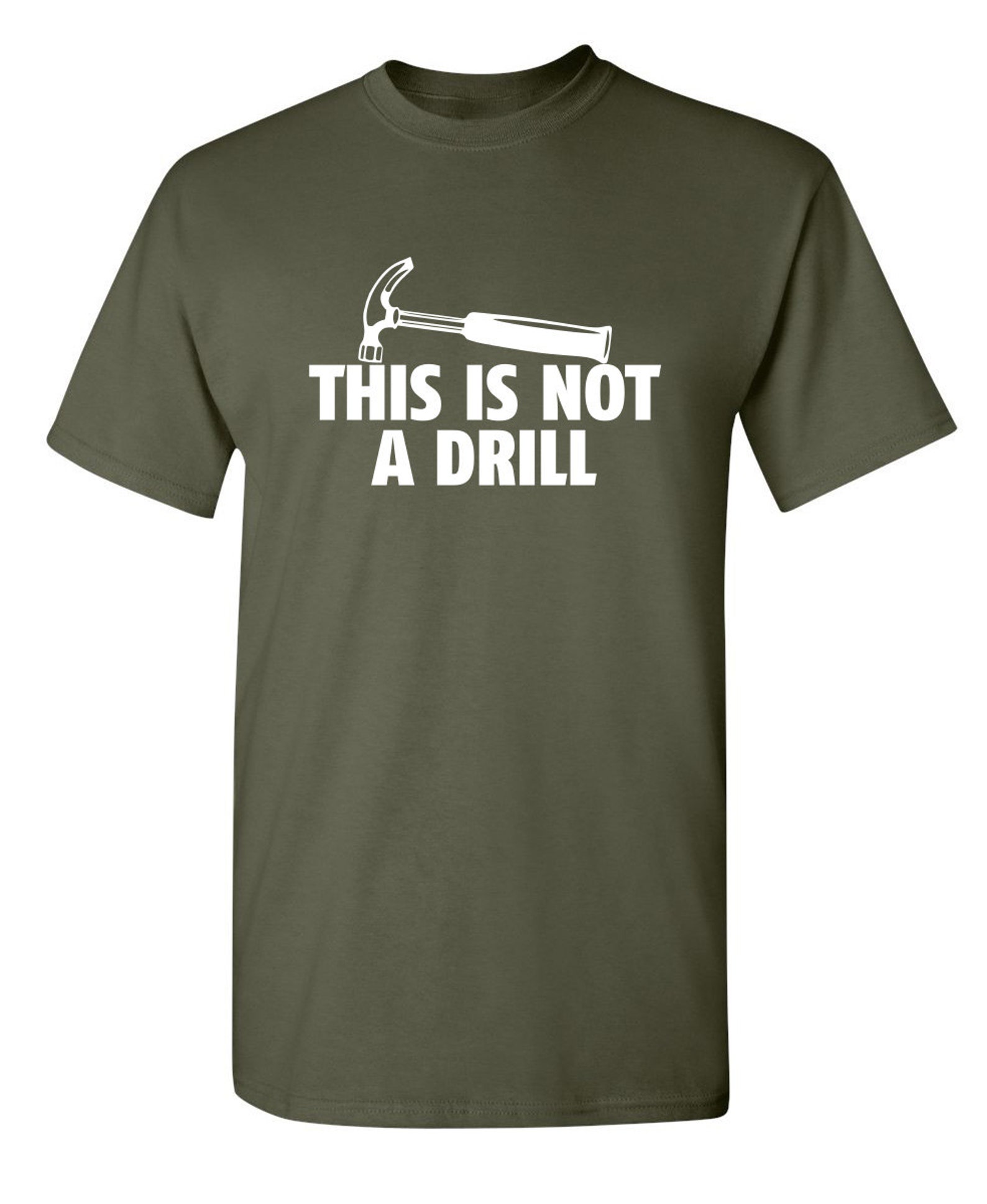 This is Not A Drill Sarcastic Humor Graphic Novelty Funny T - Etsy