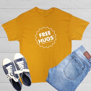 Free Hugs T-Shirt: Funny Novelty Graphic Tee