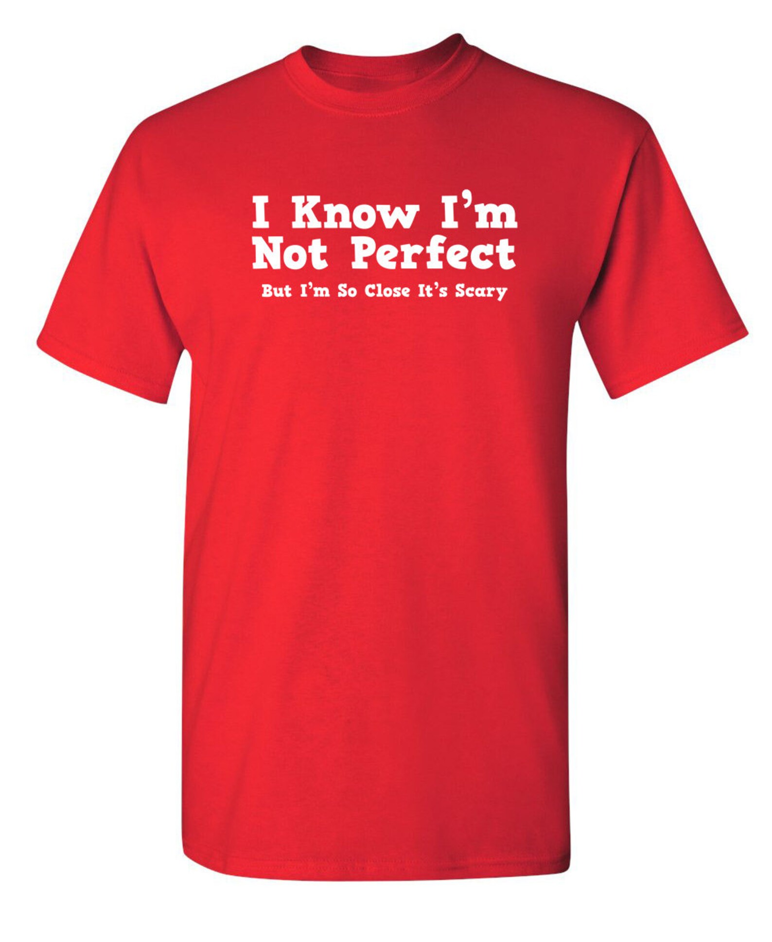 I know i m not perfect but i m so close it s scary etsy
