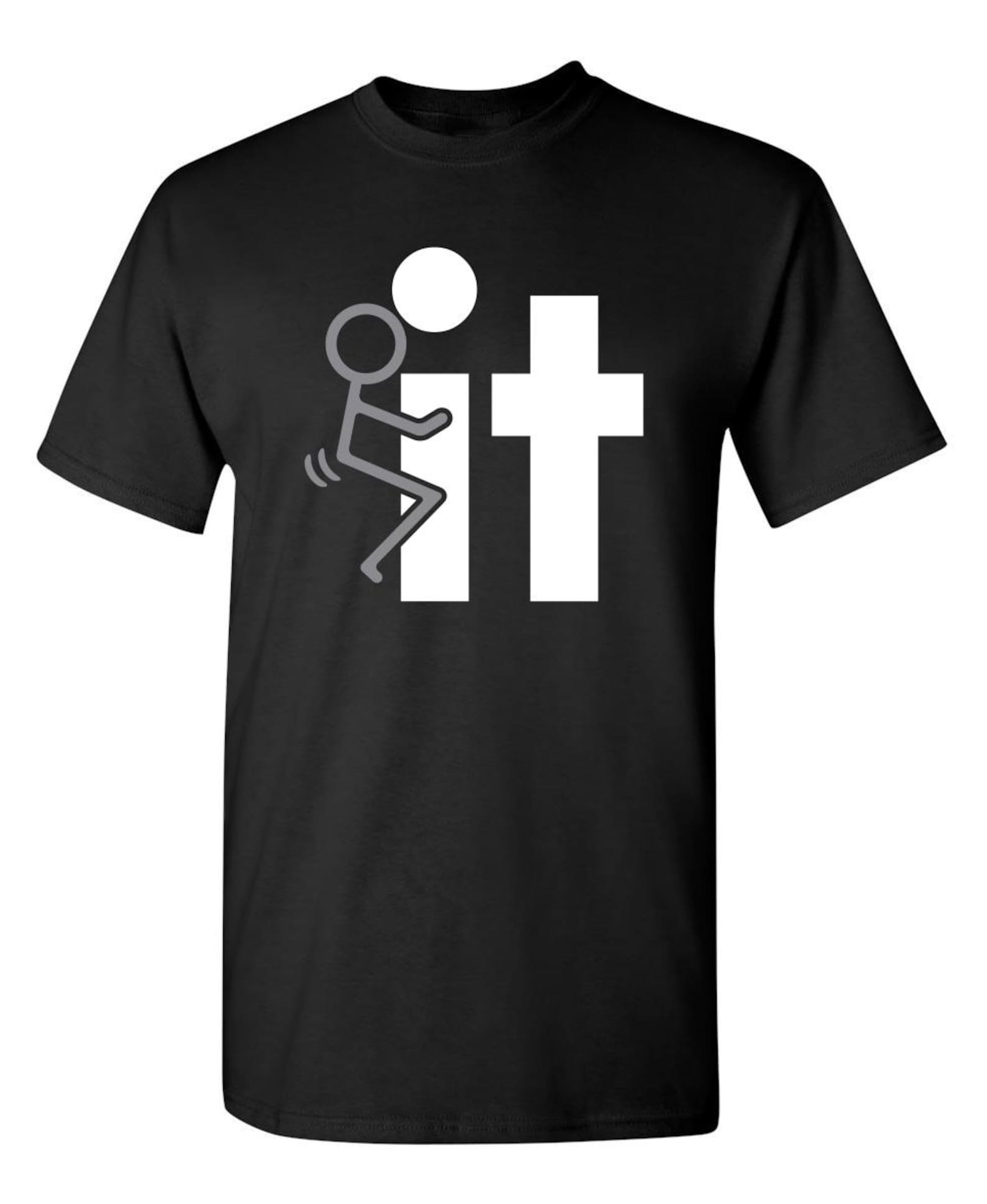 Figure Proble Offensive Stick Figure T-shirt: Funny Rude Humor Tee - Etsy