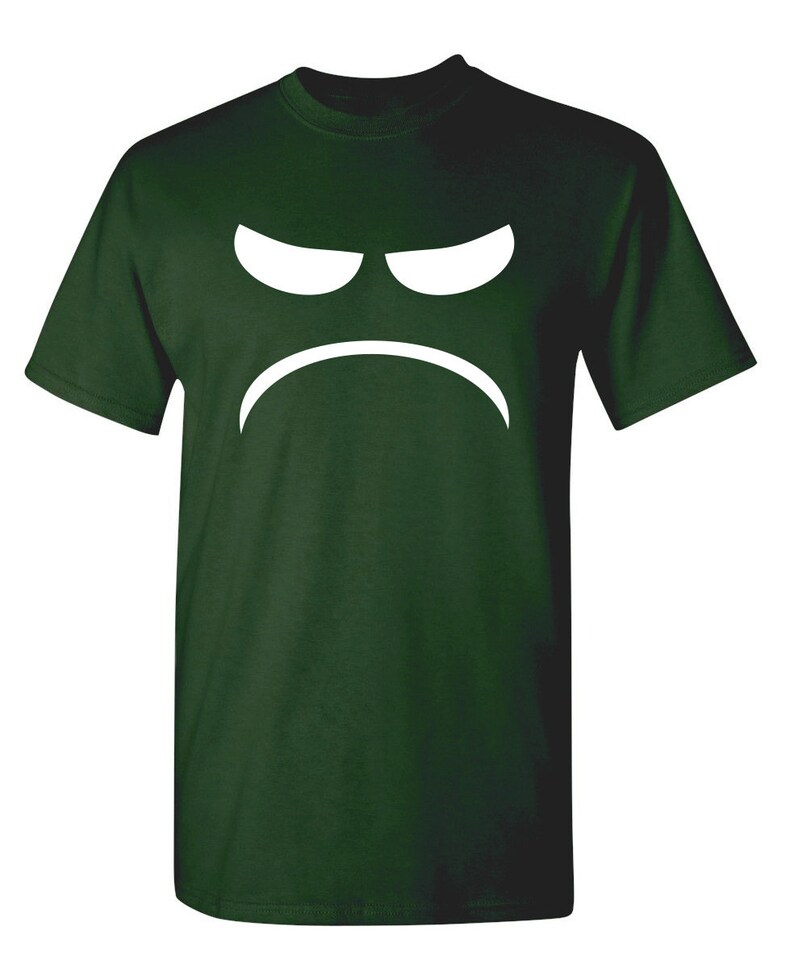 Mad Smile Sarcastic Humor Graphic Novelty Funny T Shirt