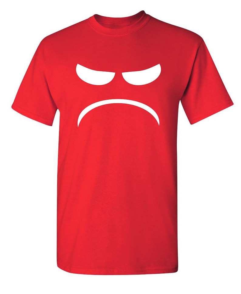 Mad Smile Sarcastic Humor Graphic Novelty Funny T Shirt