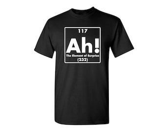 The Elements of Humor Funny Nerdy Gift Scientific Sarcasm T-Shirt