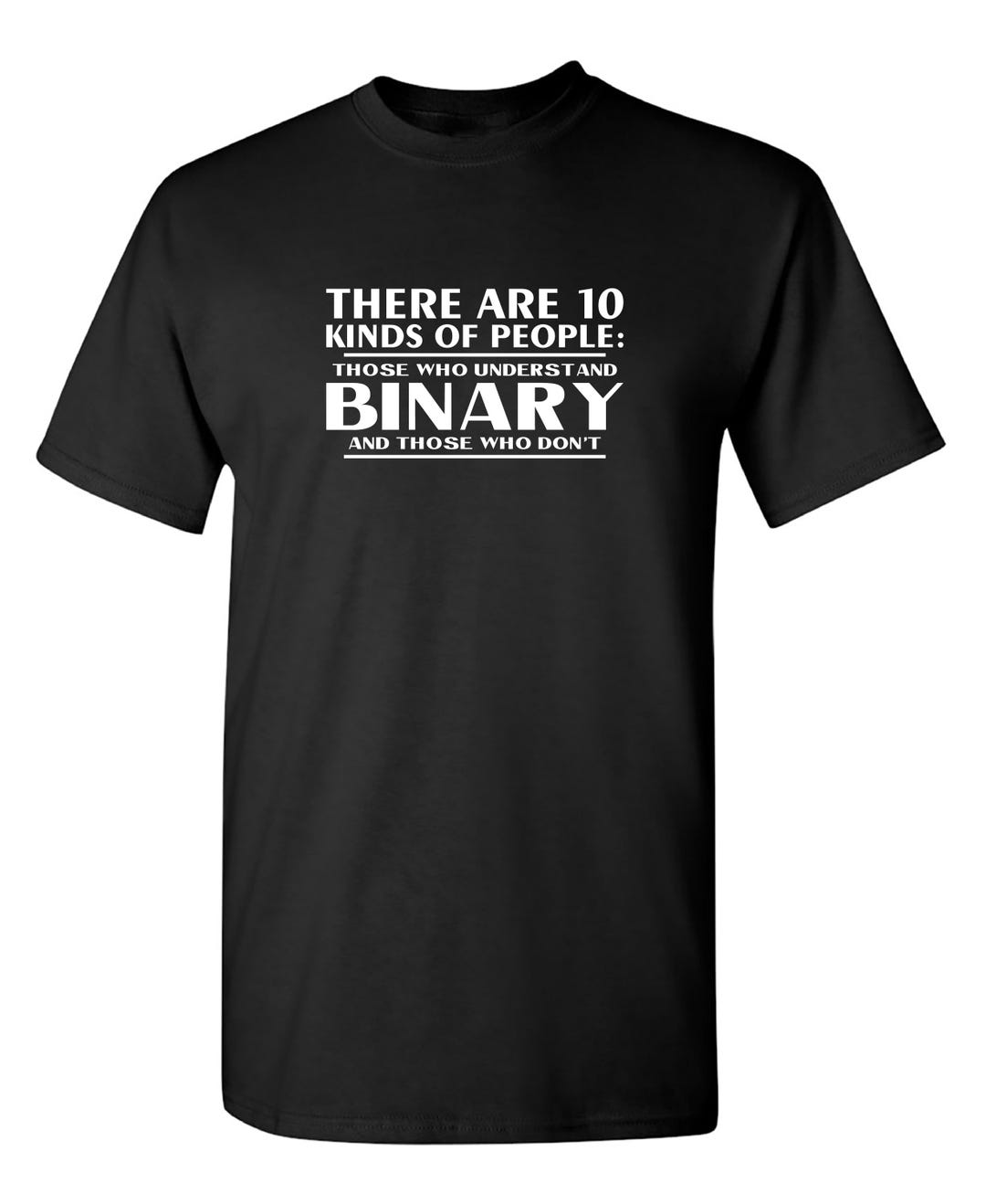 Funny Binary Code T-shirt: Programmer Humor Novelty Tee - Etsy