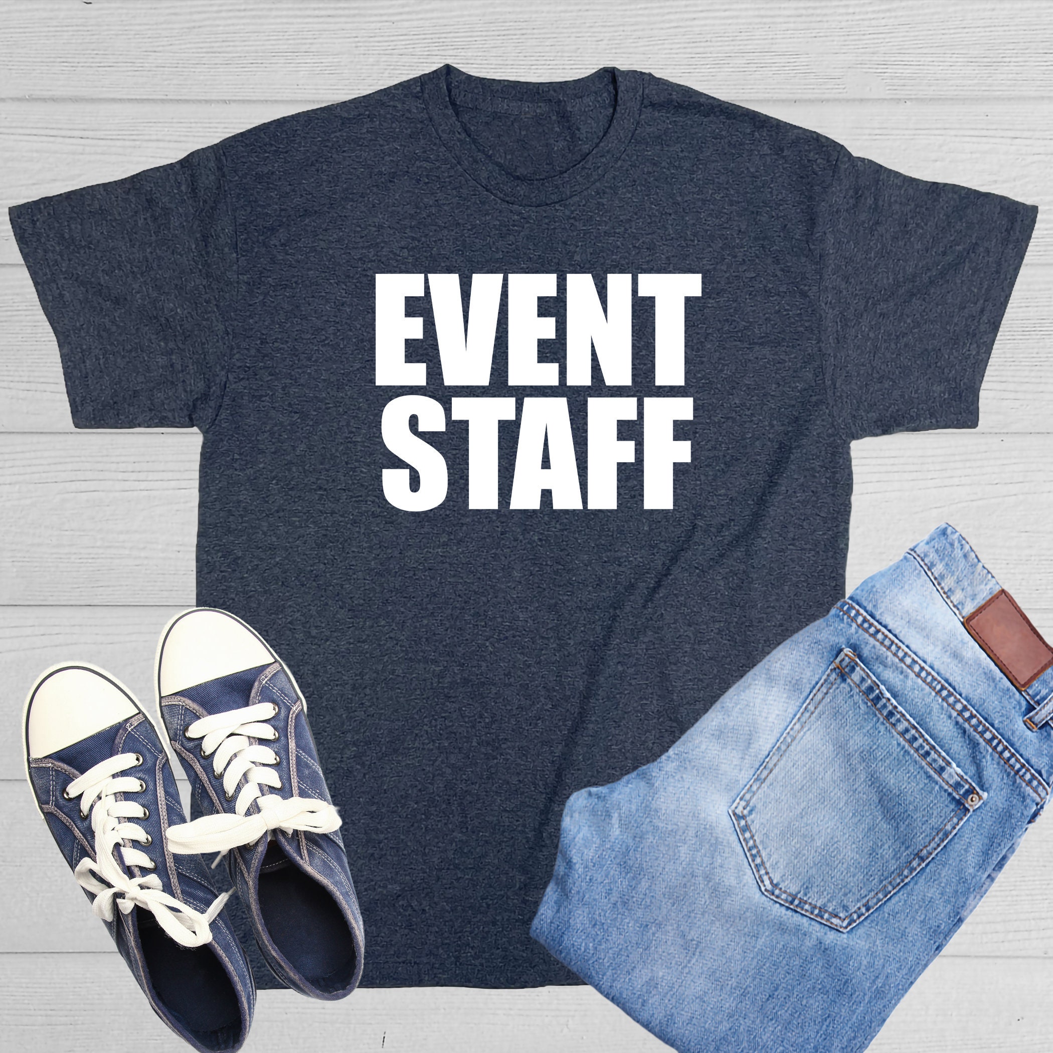 Event Staff T-shirt: Concert, Party, Work Uniform - Etsy