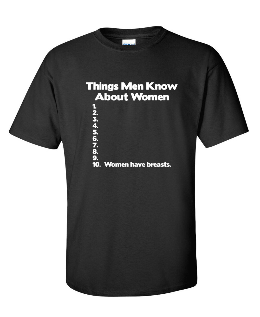 Thing Men Know About Women Funny Tshirt PS_0241W Novelty Gift Tshirt Boobs Adult Mens Women
