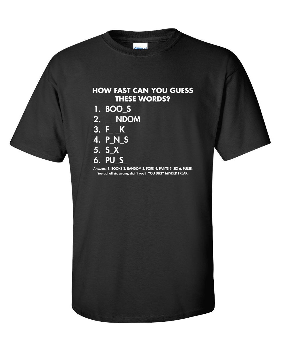 T-shirt PS_0845W Gift Novelty Crazy 
