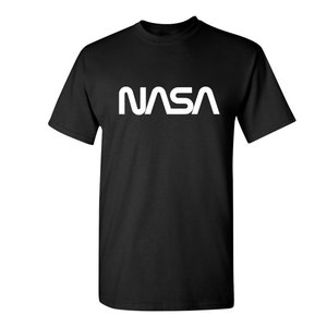 NASA Official Worm Logo Sarcastic Humor Graphic Novelty Funny T Shirt