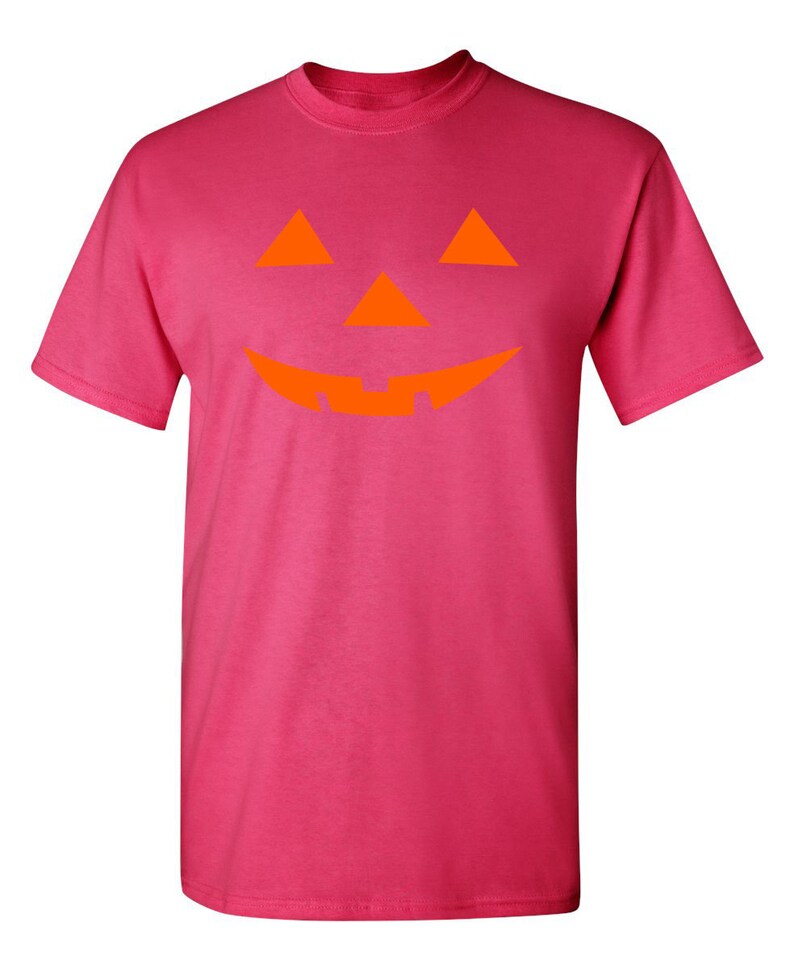 Triangle Pumpkin Emoticon Sarcastic Humor Graphic Novelty Funny T Shirt