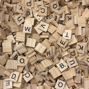 Lettre en bois scrabble décorative à personnaliser fabriqué en France –  Stylisyou