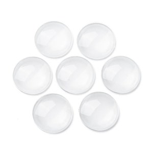 5 to 1000 round and square glass cabochons different sizes: 25 mm 58 mm image 1