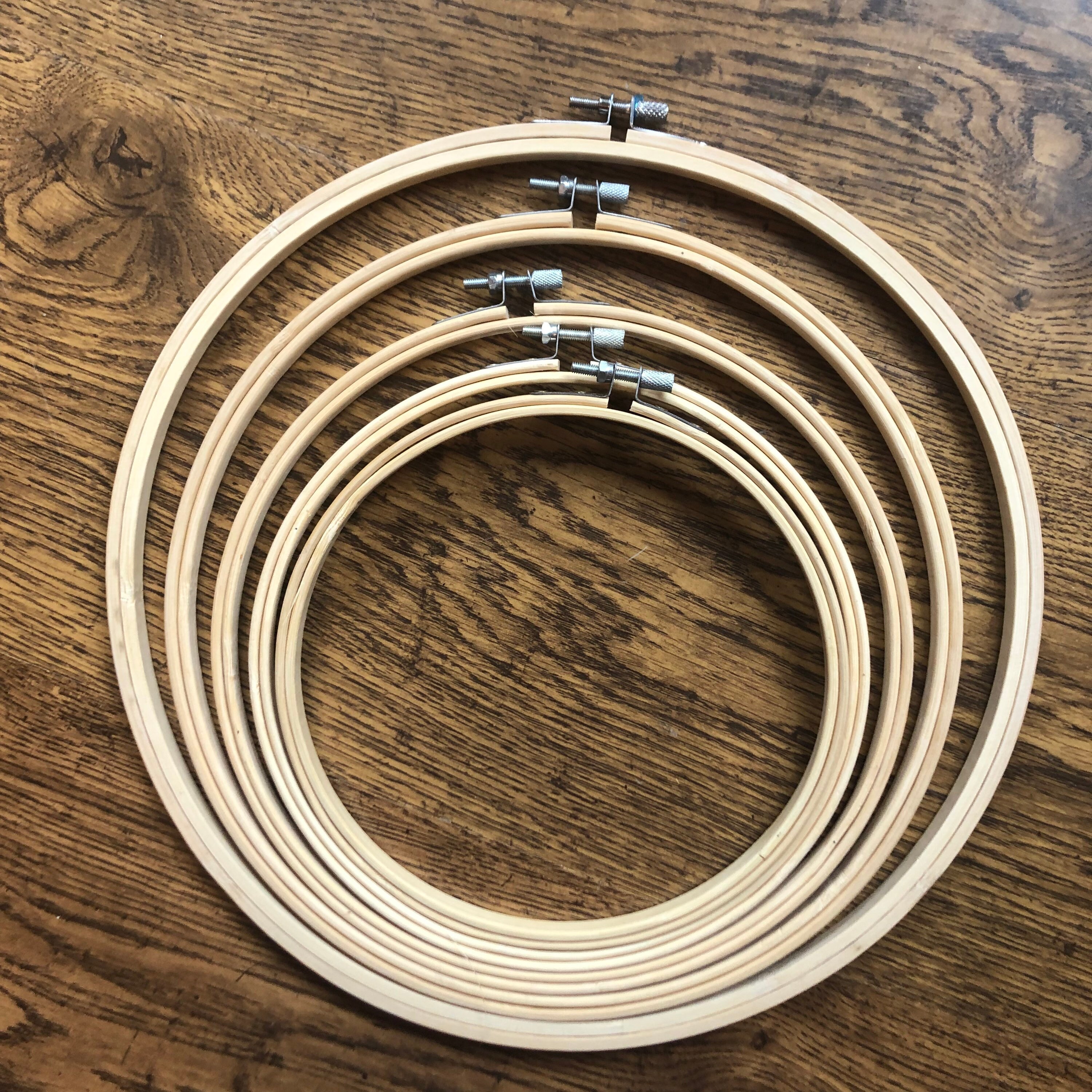 Bamboo embroidery hoop sizes 7 to 12  etsy Bamboo embroidery hoop sizes 7 to 12  etsy