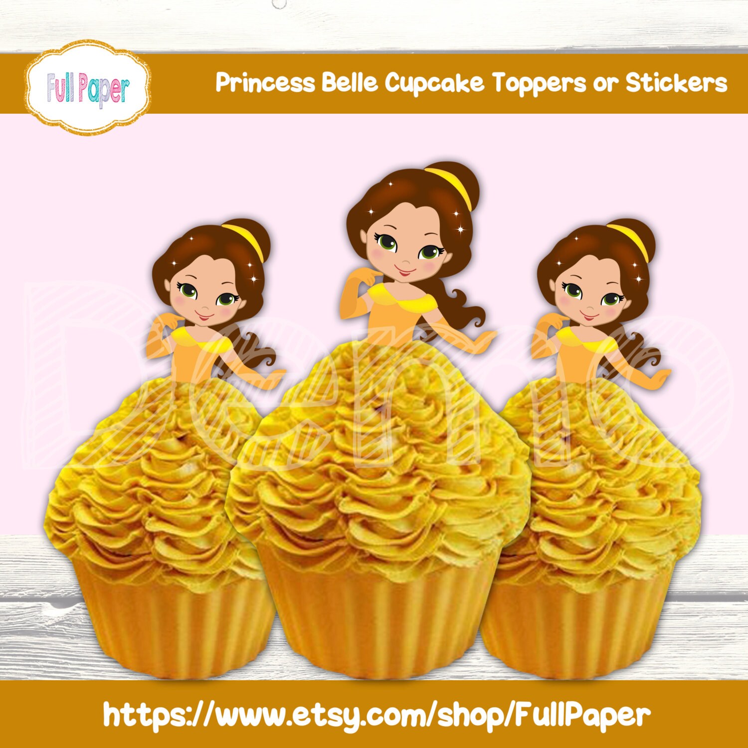 printable-belle-cupcake-toppers-or-stickers-princess-cupcake-etsy