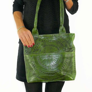 Bolsa grande, bolsa para mulher, bolsa de couro