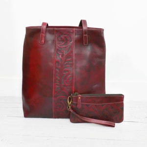 Bolso grande único, diseño hecho a mano en cuero genuino, regalo para mamá