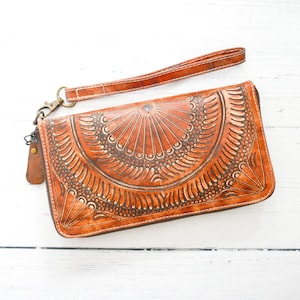 Cartera de cuero, regalos para mamá, monedero, accesorios de viaje