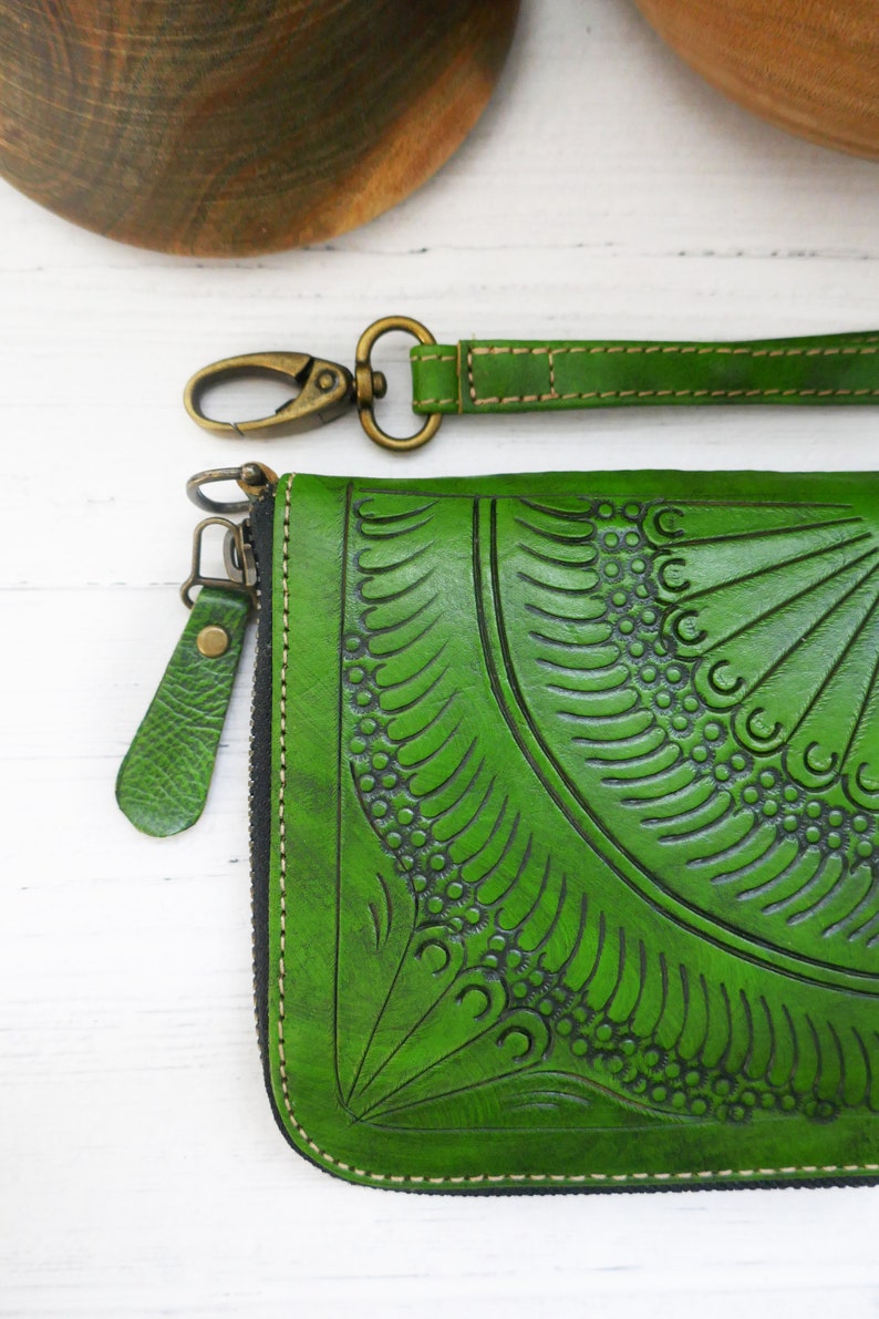 Ladies Purse Wristlet Purse Gifts for Her Leather Women Etsy UK
