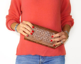 Leather wallets for women • cash wallet • anniversary gifts for her