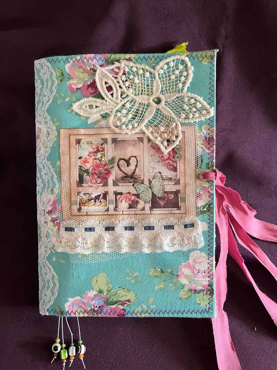 Victoria Memorial - Handpainted Handmade Paper Diary 17
