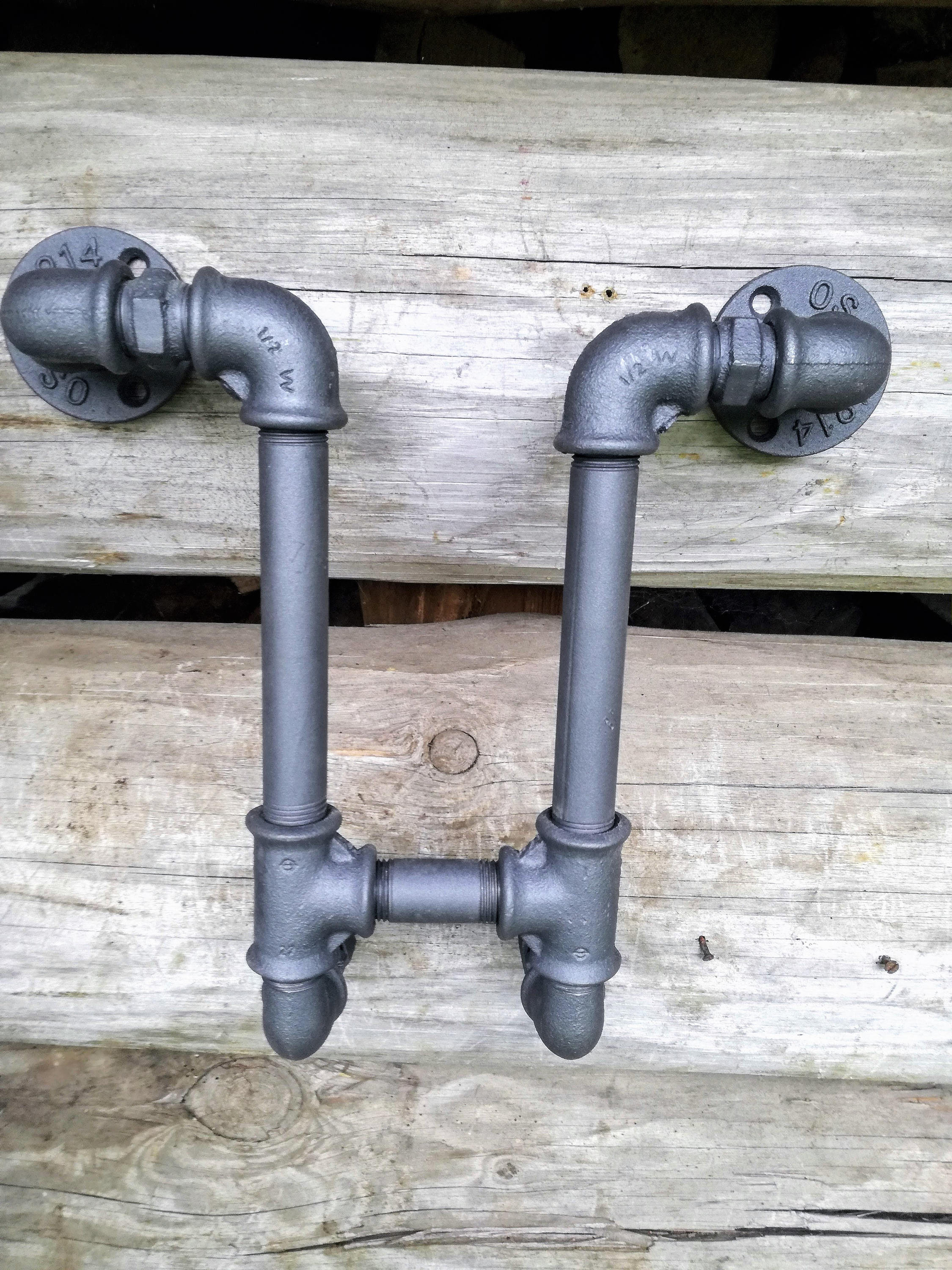 Magazine Rack Industrial Magazine Holder Industrial Decor Etsy