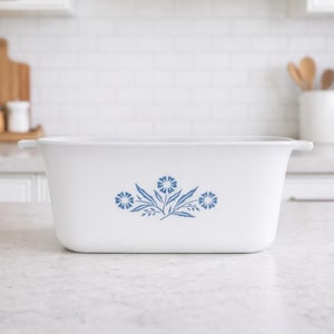 Vintage Corning Ware Blue Cornflower P-4-B Casserole Dish