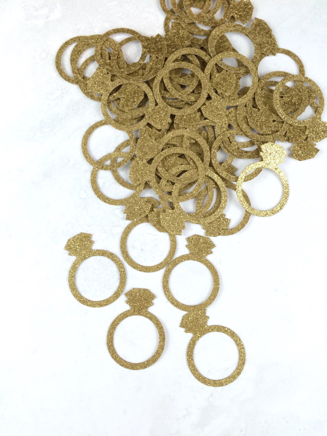 Ring Confetti | Engagement Ring | Engagement Party Decorations | Bach…