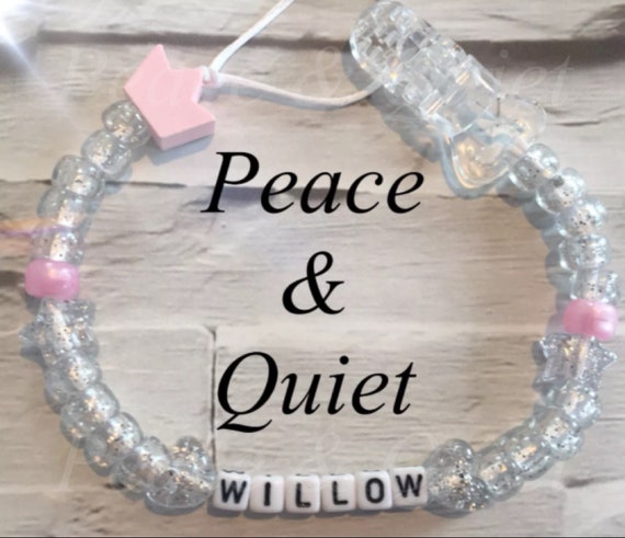 personalised soother chain