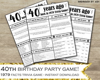 30th Birthday Party Games Birthday Party Games For Adults Etsy